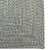 Seaport Granite Braided Rug Rectangle Corner image