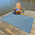 Seaport Blue Bay Braided Rug Rectangle Roomshot image