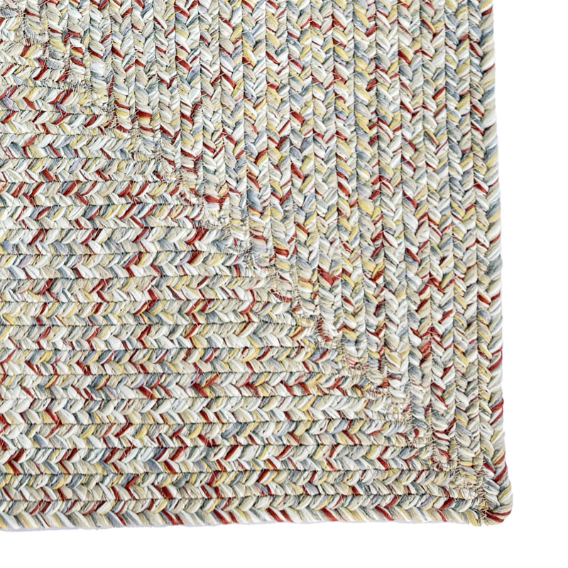 Seaport Adobe Braided Rug Rectangle Corner image