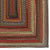 Americana Mocha Braided Rug Concentric Corner image