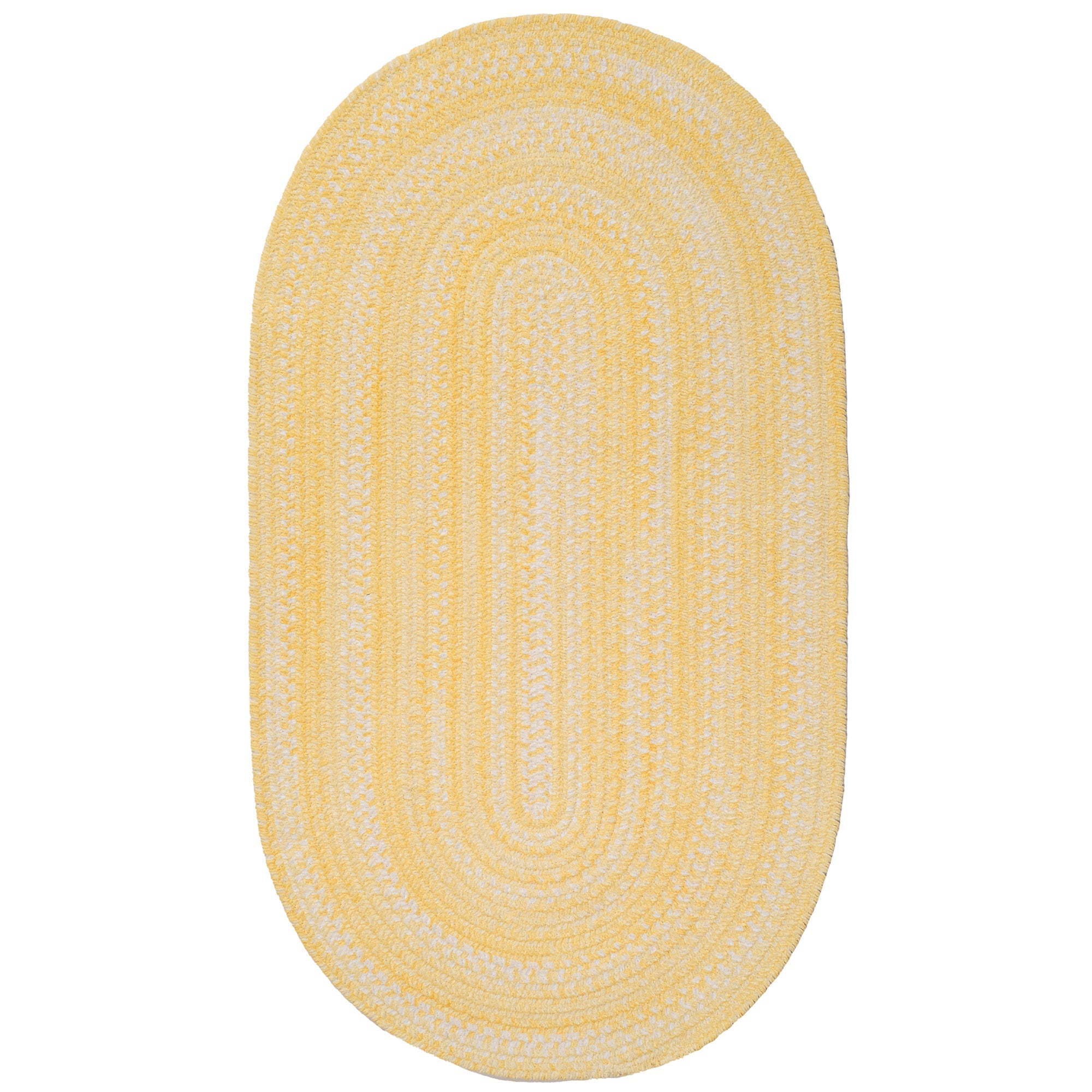 Bambini Sunshine Braided Rug Oval image