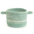 Bambini Aquamarine Braided Rug Basket SiloB image