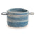 Bambini Cloud Blue Braided Rug Basket SiloB image