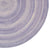 Bambini Periwinkle Braided Rug Round Corner image