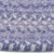 Bambini Periwinkle Braided Rug Round Cross Section image