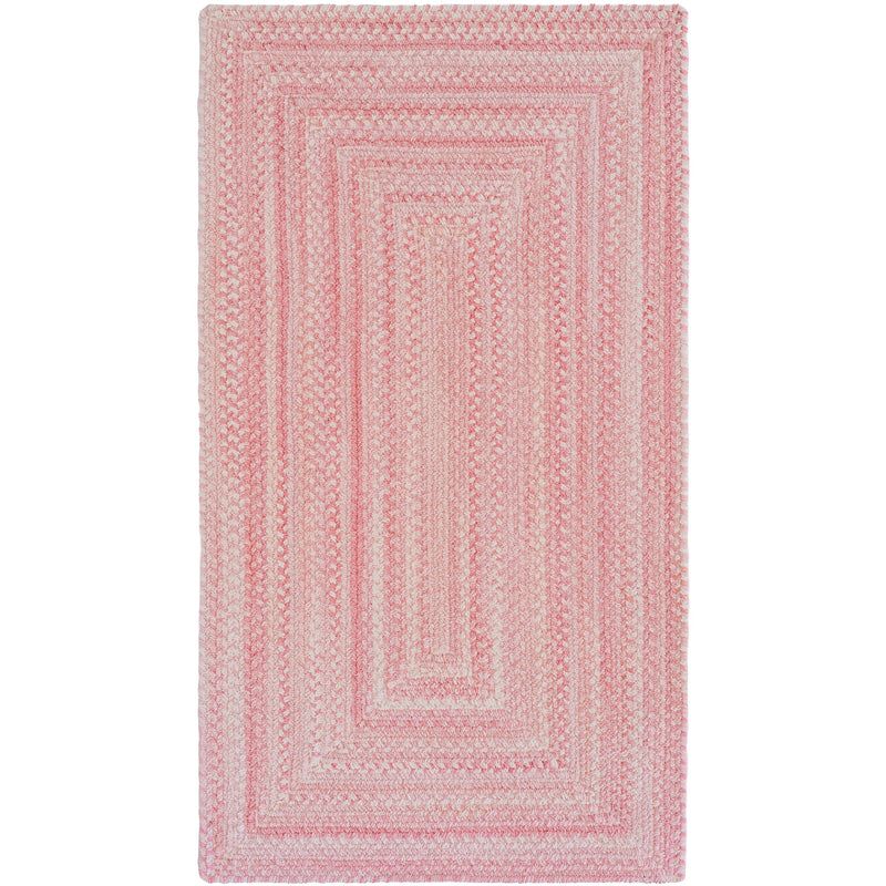 Bambini Pretty In Pink Braided Rug Concentric SiloQ image