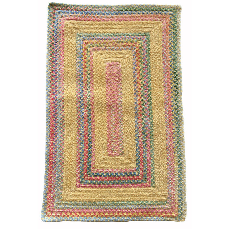 Bailey Morning Glory Braided Rug Concentric SiloQ image