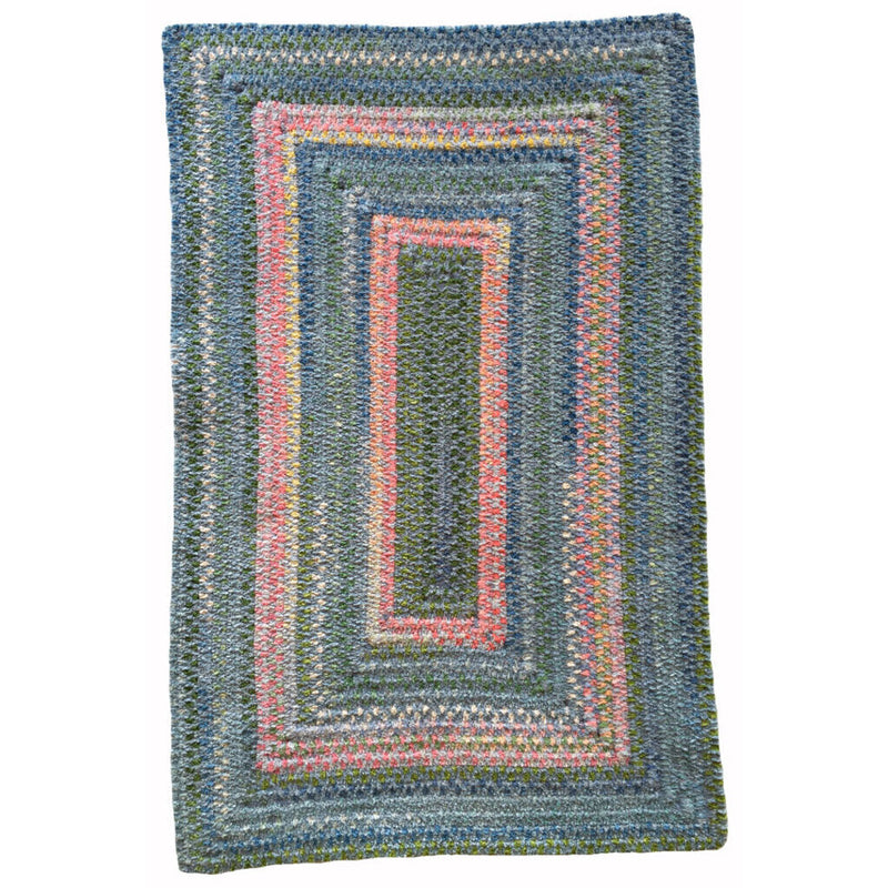 Bailey Forget Me Not Braided Rug Concentric SiloQ image