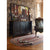 Plymouth Black Braided Rug Oval Roomshot image