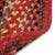 Plymouth Country Red Braided Rug Oval Back image