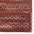 Plymouth Country Red Braided Rug Cross-Sewn Corner image