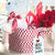 Happy Holidays-Valentine Valentine Braided Rug Basket Roomshot image