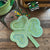 Happy Holidays-St. Patrick's Clover Braided Rug  Roomshot image