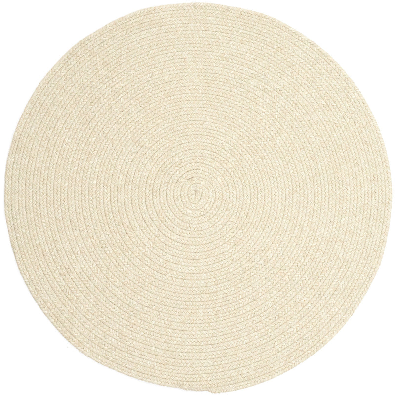 Simplicity Linen Braided Rug Round SiloC image