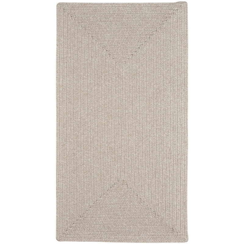 Simplicity Linen Braided Rug Concentric SiloQ image