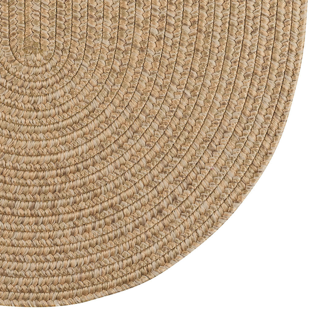 Simplicity Flax Braided Rug Oval image