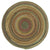 Bear Creek Wheat Braided Rug Round SiloC image