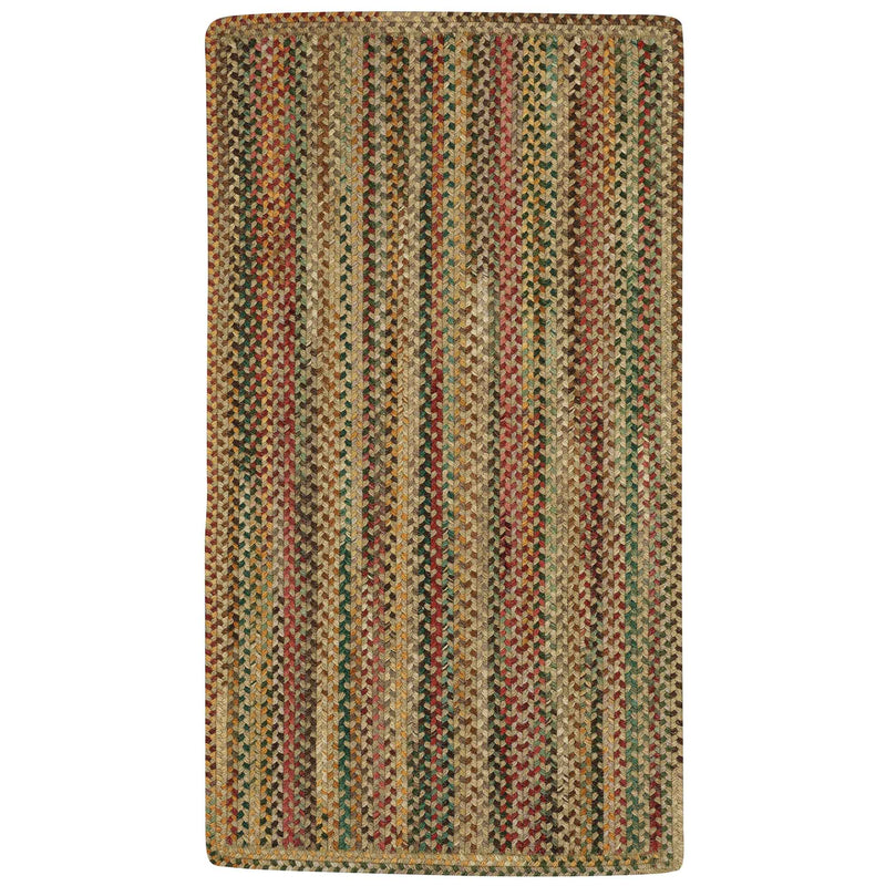 Bear Creek Wheat Braided Rug Rectangle SiloR image