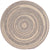 Bear Creek Grey Braided Rug Round SiloC image