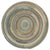 Bear Creek Misty Blue Braided Rug Round SiloC image