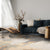 Aquarelles Noir Hand Knotted Rug Rectangle Roomshot image