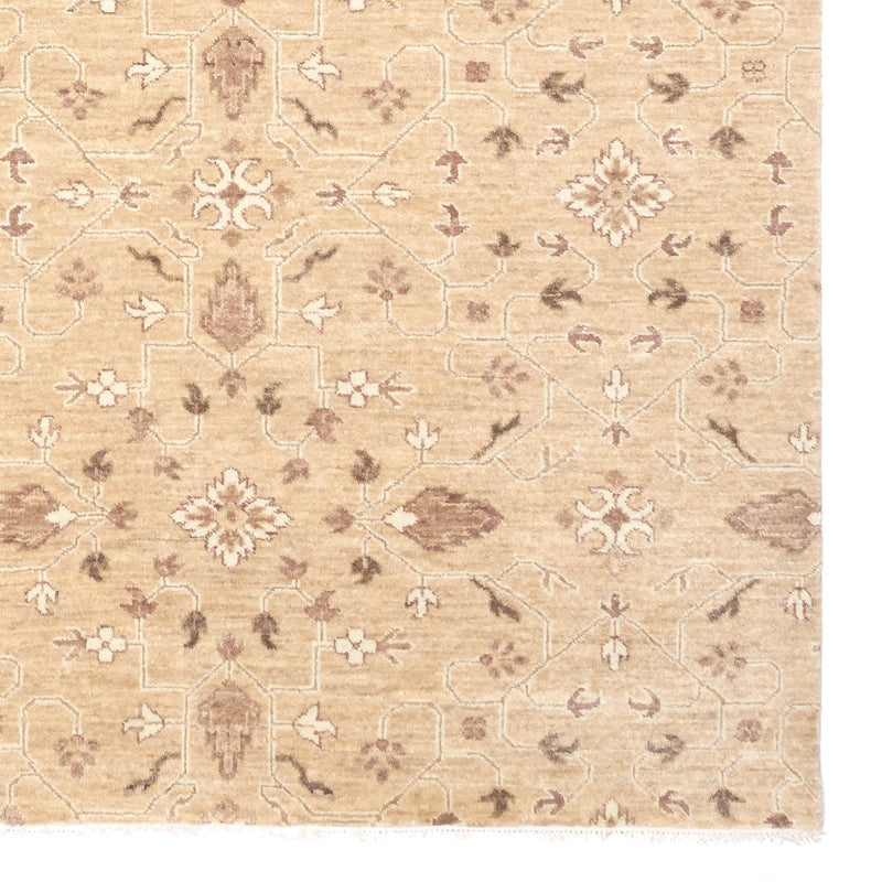 Ethereal Natural Hand Knotted Rug Rectangle Corner image