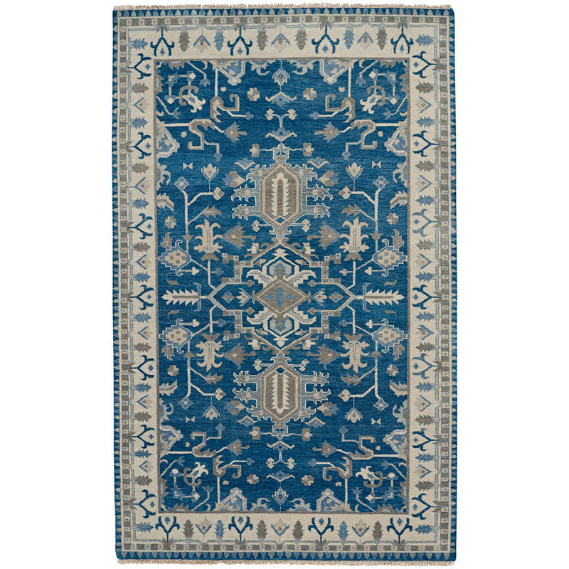 Solace Moonlight Hand Knotted Rug Rectangle SiloR image