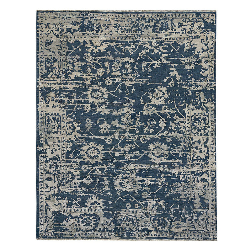 Makrana Slate Hand Knotted Rug Rectangle SiloR image