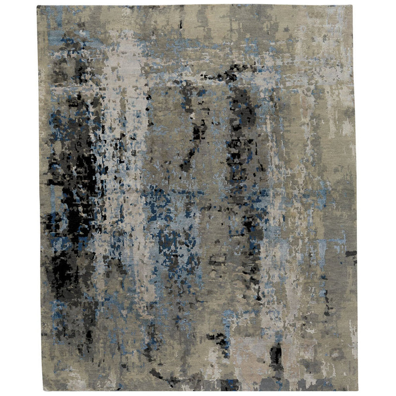 Tasanee Bluestone Hand Knotted Rug Rectangle SiloR image