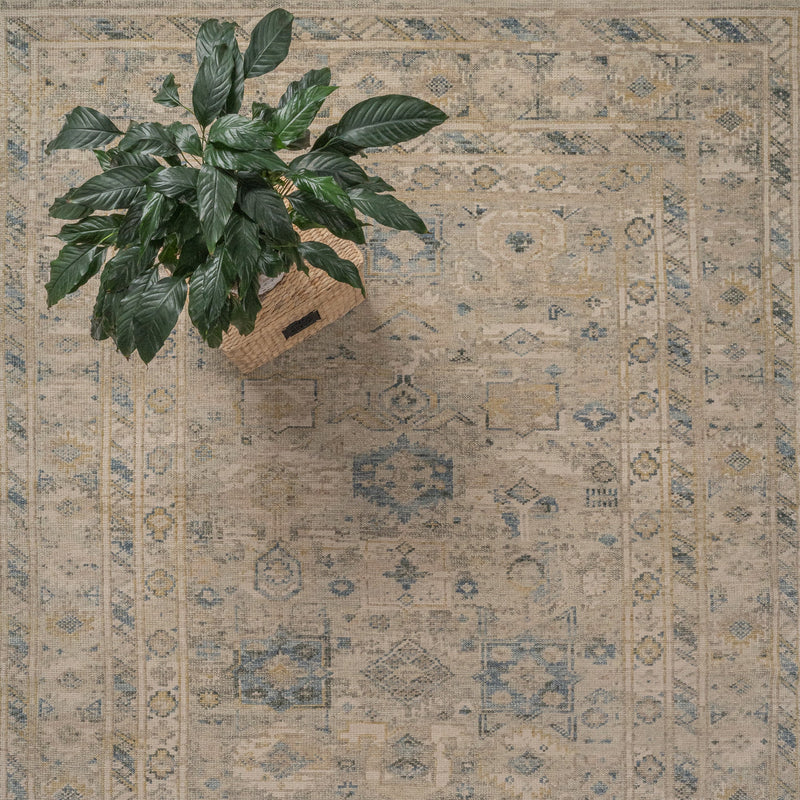 Braymore-Barrett Beige Hand Knotted Rug Rectangle Roomshot image