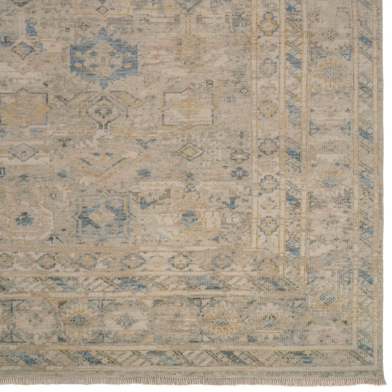 Braymore-Barrett Beige Hand Knotted Rug Rectangle Corner image