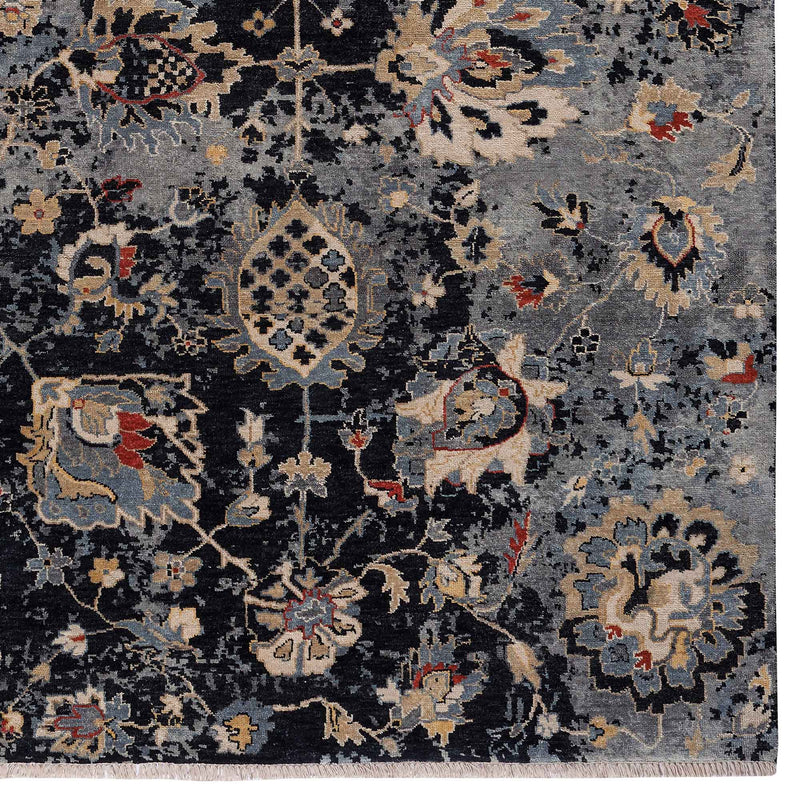 Marmara Onyx Hand Knotted Rug Rectangle Corner image