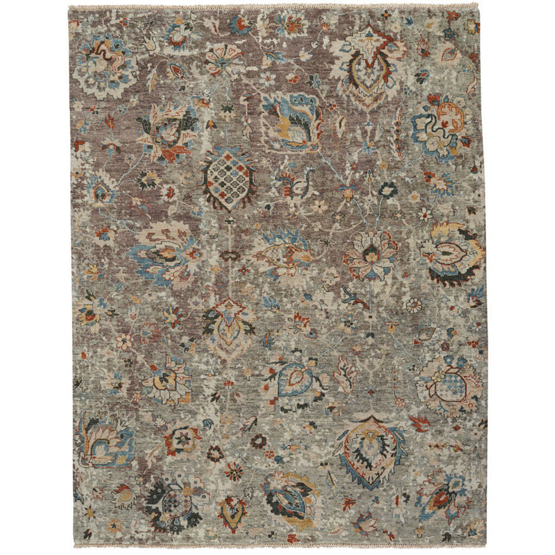 Marmara Mushroom Hand Knotted Rug Rectangle SiloR image