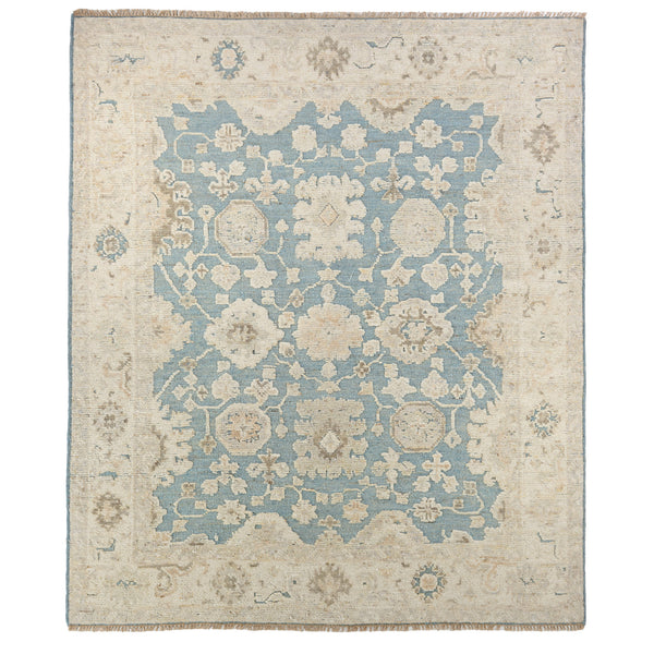 Winthrope Azure Hand Knotted Rug Rectangle image