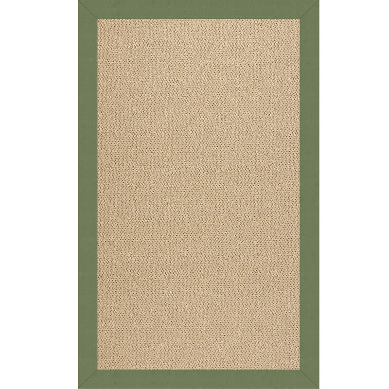 Creative Concepts-Cane Wicker Canvas Citron Indoor/Outdoor Bordere Rectangle SiloR image