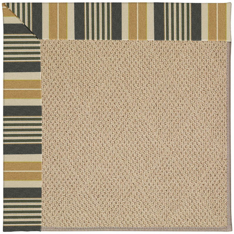 Creative Concepts-Cane Wicker Long Hill Ebony Indoor/Outdoor Bordere Runner SiloN image