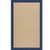 Creative Concepts-Cane Wicker Canvas Navy Indoor/Outdoor Bordere Rectangle SiloR image