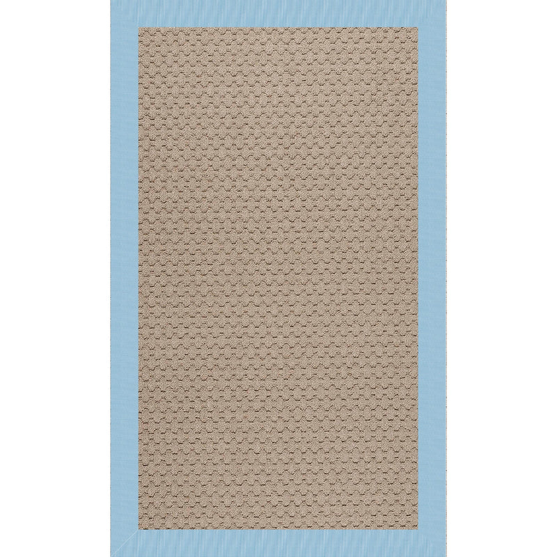 Creative Concepts-Grassy Mtn. Canvas Air Blue Indoor/Outdoor Bordere Rectangle SiloR image