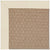 Creative Concepts-Grassy Mtn. Canvas Sand Indoor/Outdoor Bordere Rectangle Corner image