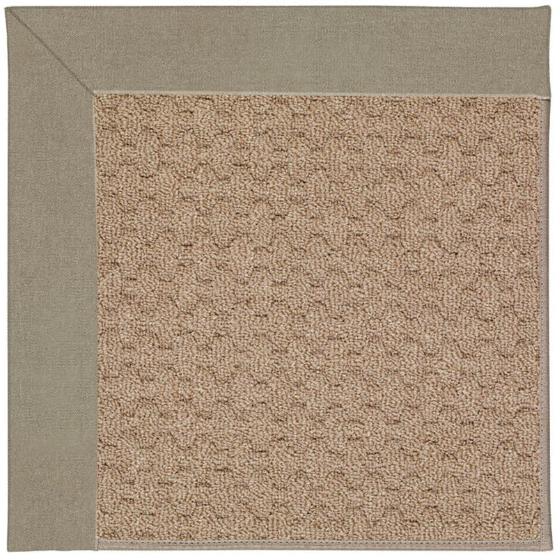 Creative Concepts-Grassy Mtn. Canvas Taupe Indoor/Outdoor Bordere Runner SiloN image