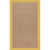 Creative Concepts-Raffia Canvas Canary Indoor/Outdoor Bordere Rectangle SiloR image