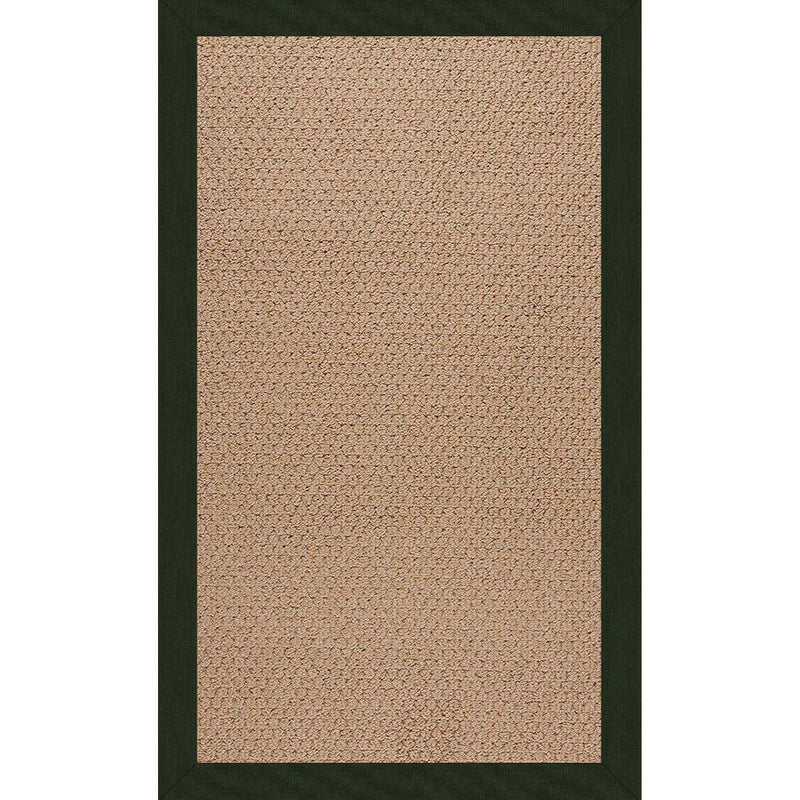 Creative Concepts-Raffia Canvas Fern Indoor/Outdoor Bordere Rectangle SiloR image