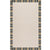 Creative Concepts-White Wicker Long Hill Ebony Indoor/Outdoor Bordere Rectangle SiloR image