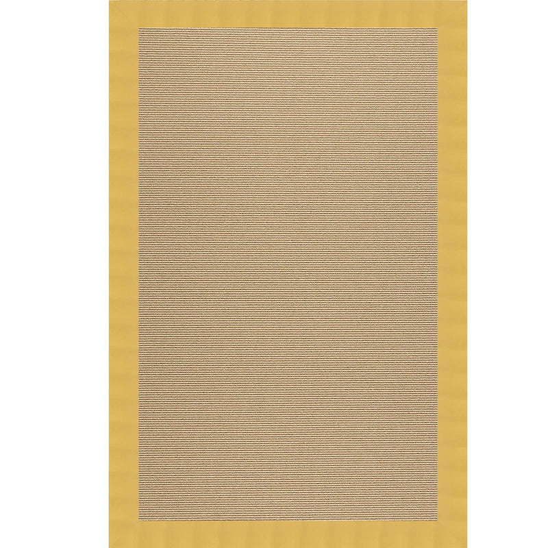 Creative Concepts-Sisal Canvas Canary Indoor/Outdoor Bordere Rectangle SiloR image