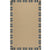 Creative Concepts-Sisal Long Hill Ebony Indoor/Outdoor Bordere Rectangle SiloR image