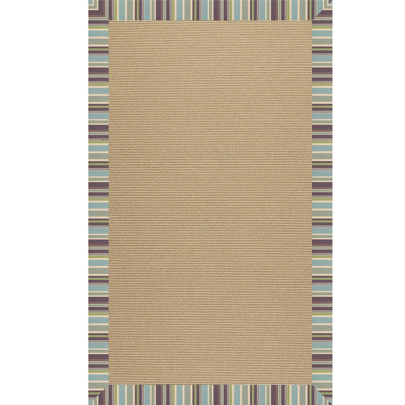 Creative Concepts-Sisal Brannon Whisper Indoor/Outdoor Bordere Rectangle SiloR image