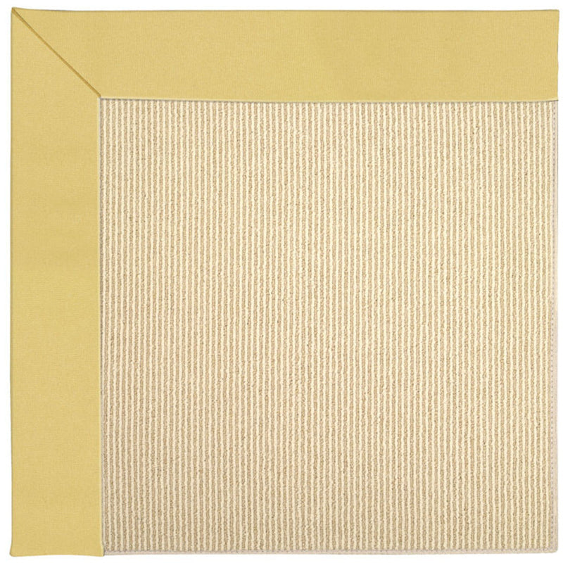 Creative Concepts-Beach Sisal Canvas Canary Indoor/Outdoor Bordere  SiloG image