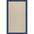 Creative Concepts-Beach Sisal Canvas Navy Indoor/Outdoor Bordere Rectangle SiloR image