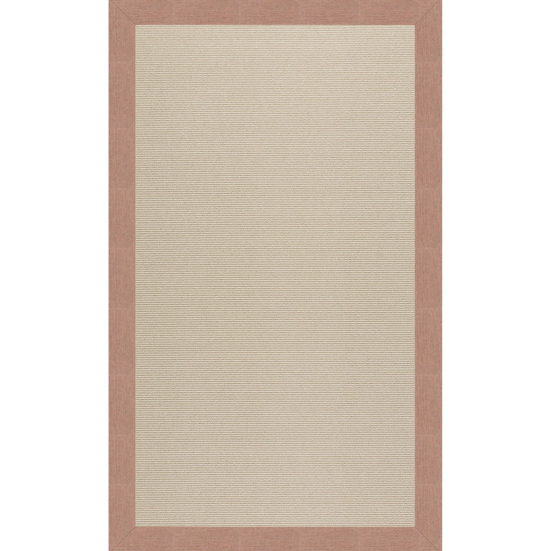 Creative Concepts-Beach Sisal Cast Petal Indoor/Outdoor Bordere Rectangle SiloR image