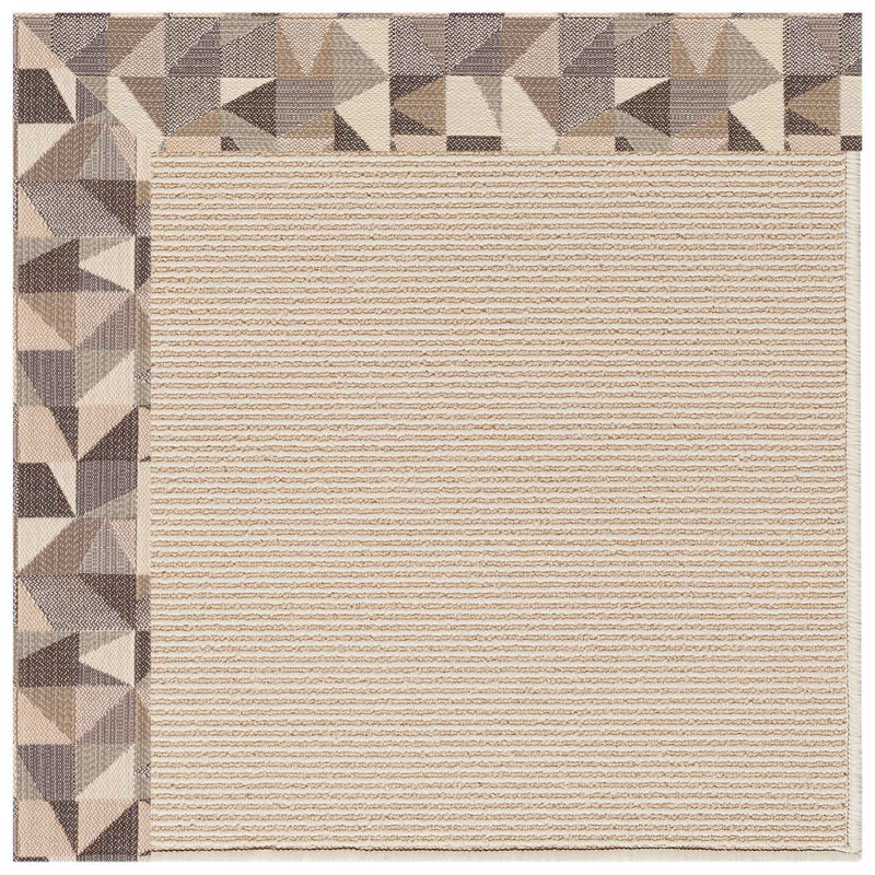 Creative Concepts-Beach Sisal Geo Bronze Indoor/Outdoor Bordere  SiloG image